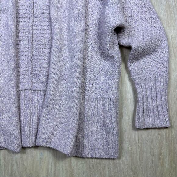 Anthropologie Angel of the North Pink Alpaca Blend Chauvet Oversized Cardigan XS - Picture 3 of 13